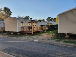 Mobil home - Clim, TV - Camping '4 étoiles' - Narbonne Plage - 002B